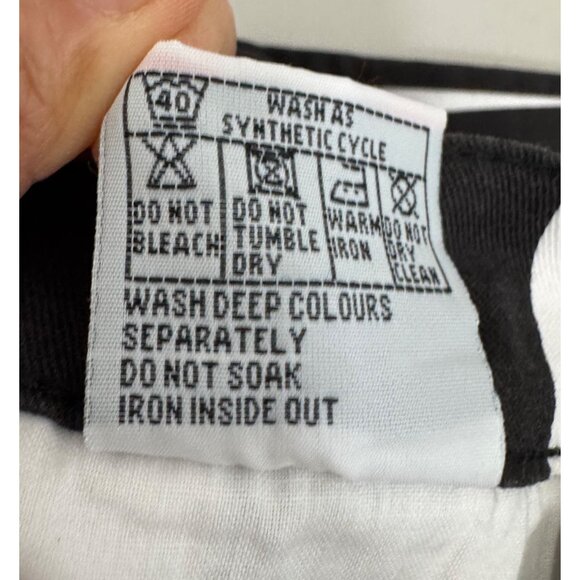 Madcap England Holy Roller Striped striped Jeans flare retro Y2K sz 30 - Picture 10 of 10